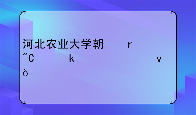 河北农业大学期末成绩多久出来？